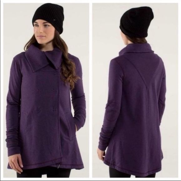 lululemon athletica Jackets & Blazers - Lululemon Gratitude Wrap in Deep Zinfandel